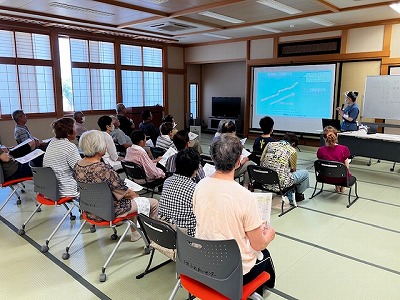 出前講座〈下牧ふれあいセンター〉を行いました